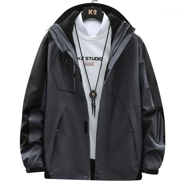 men's jackets waterproof jacket cashmere inner windbreaker winter men breathable korean fashion bomber coat windproof, Black;brown
men's jackets waterproof jacket cashmere inner windbreaker winter men breathable korean fashion bomber coat windproof, Black;brown