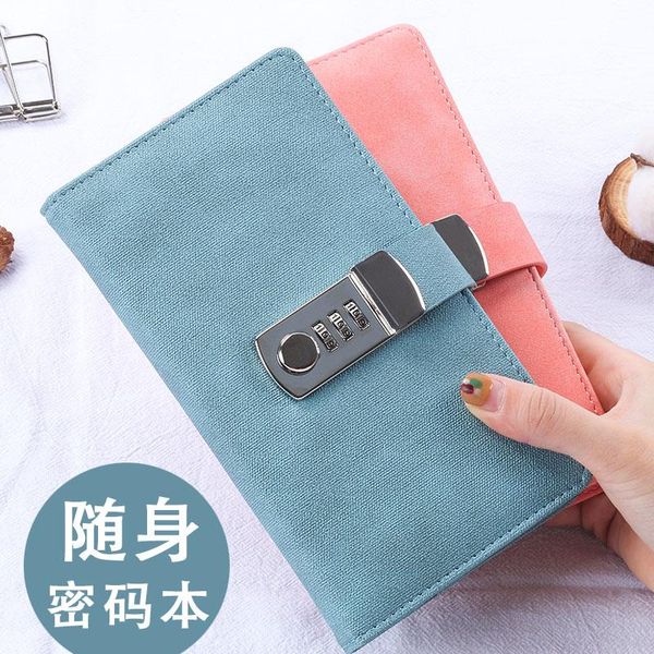 retro a6 agenda with password lock pu leather simple office squared notebooks monthly planner personal diary nice, Purple;pink
retro a6 agenda with password lock pu leather simple office squared notebooks monthly planner personal diary nice, Purple;pink