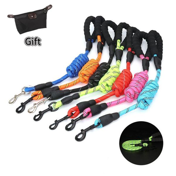dog collars & leashes 1.2m reflective leash nylon long tracking round rope outdoor walking training pet lead for small medium large
dog collars & leashes 1.2m reflective leash nylon long tracking round rope outdoor walking training pet lead for small medium large