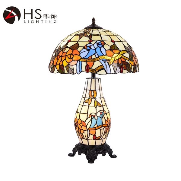 hand made tiffany american country warm romantic aesthetic bedroom bedside lamp household
hand made tiffany american country warm romantic aesthetic bedroom bedside lamp household