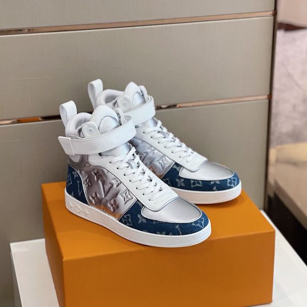 2021 new men's shoes fashion brand casual luxury comfortable designer lace up high-men's sneakers, Red;white
2021 new men's shoes fashion brand casual luxury comfortable designer lace up high-men's sneakers, Red;white