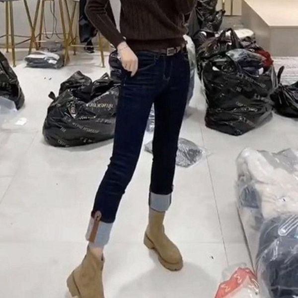 women's jeans woman pants autumn winter loose plus size straight-leg pantalones vaqueros mujer, Blue
women's jeans woman pants autumn winter loose plus size straight-leg pantalones vaqueros mujer, Blue