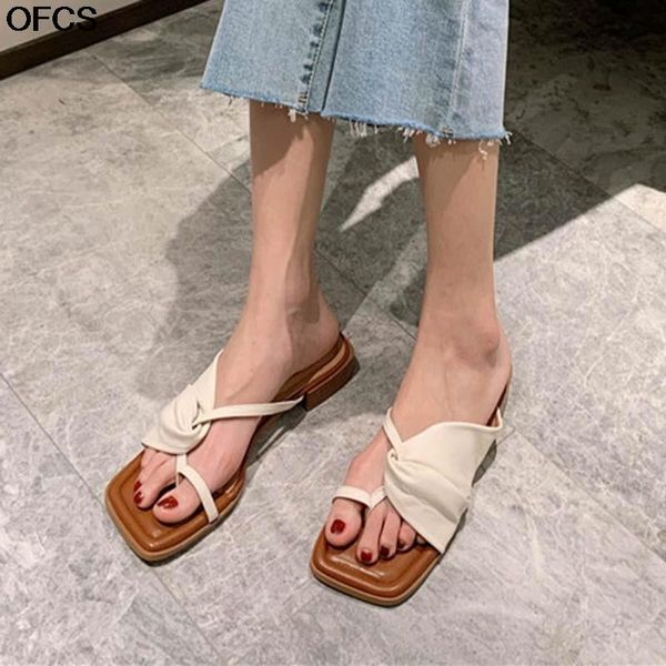 slippers women summer mules sandals square toe pu leather pleated slipper beach slide band low heel woman shoes, Black
slippers women summer mules sandals square toe pu leather pleated slipper beach slide band low heel woman shoes, Black