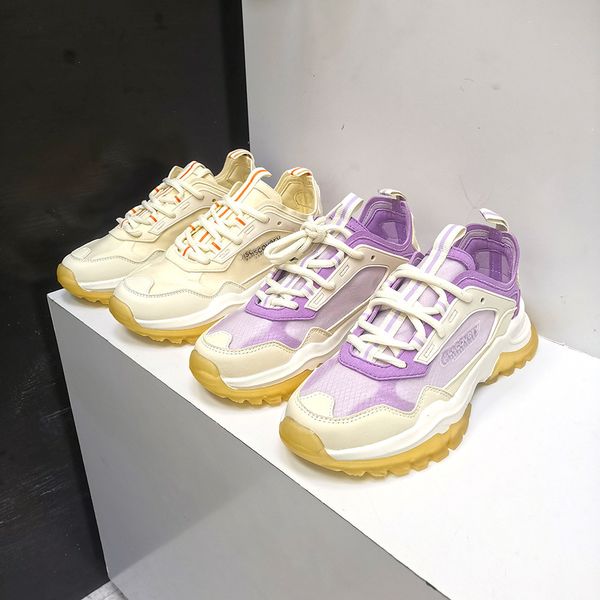 korean version new flat bottom mesh outdoor breathable daddy shoes women's lace up versatile sneakers in spring and summer of 2021
korean version new flat bottom mesh outdoor breathable daddy shoes women's lace up versatile sneakers in spring and summer of 2021