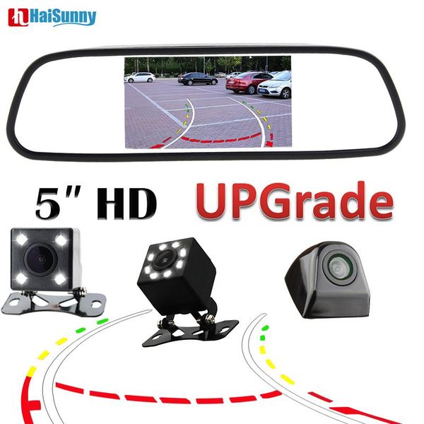 car video haisunny monitor 5 inch rearview mirror with dynamic trajectory back up camera night vision reversing
car video haisunny monitor 5 inch rearview mirror with dynamic trajectory back up camera night vision reversing