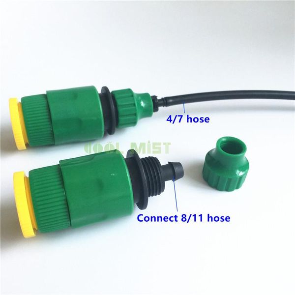 h262 quick coupling adapter garden hose connector with 4/7"or 8/11" connector drip tape for patio mist cooling spray kits
h262 quick coupling adapter garden hose connector with 4/7"or 8/11" connector drip tape for patio mist cooling spray kits