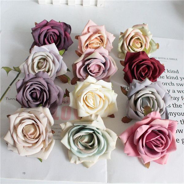 decorative flowers & wreaths wedding decoration 2pcs diy simulation european style rose flower head wreath hairpin accessories silk corsage
decorative flowers & wreaths wedding decoration 2pcs diy simulation european style rose flower head wreath hairpin accessories silk corsage