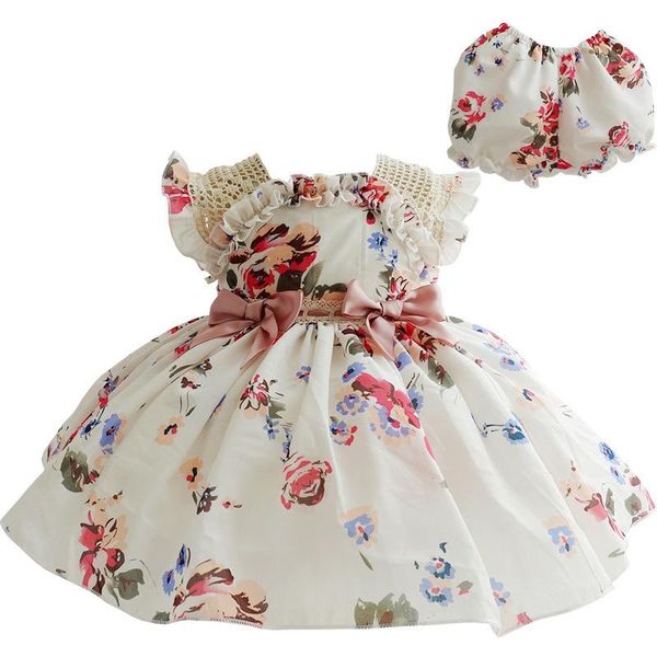 girl's dresses children's summer dress girl floral lolita princess +shorts 0-6t, Red;yellow
girl's dresses children's summer dress girl floral lolita princess +shorts 0-6t, Red;yellow