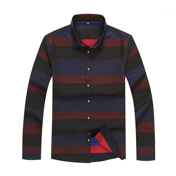spring and autumn men's extra large business casual color matching stripe long sleeve shirt dress shirts, White;black
spring and autumn men's extra large business casual color matching stripe long sleeve shirt dress shirts, White;black