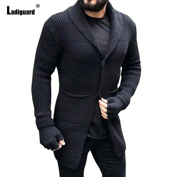 men's sweaters ladiguard plus size men fashion knitted long sleeve winter warm coats double button mens sweater cardigans 2021, White;black
men's sweaters ladiguard plus size men fashion knitted long sleeve winter warm coats double button mens sweater cardigans 2021, White;black