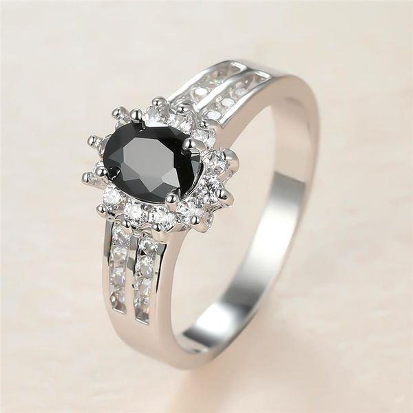 wedding rings vintage female oval crystal stone ring classic silver color for women cute bride black zircon engagement, Slivery;golden
wedding rings vintage female oval crystal stone ring classic silver color for women cute bride black zircon engagement, Slivery;golden