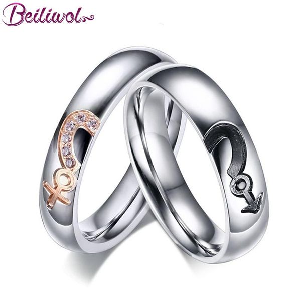 wedding rings sets promise alliance anniversary band love couple ring cubic zircon stainless steel jewelry gifts male and female, Slivery;golden
wedding rings sets promise alliance anniversary band love couple ring cubic zircon stainless steel jewelry gifts male and female, Slivery;golden