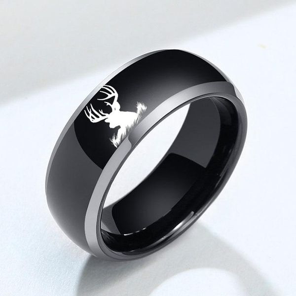 wedding rings 8mm tungsten carbide for male deer antler elk engraved ring unique valentine's day jewelry gift dad boyfriend husband, Slivery;golden
wedding rings 8mm tungsten carbide for male deer antler elk engraved ring unique valentine's day jewelry gift dad boyfriend husband, Slivery;golden