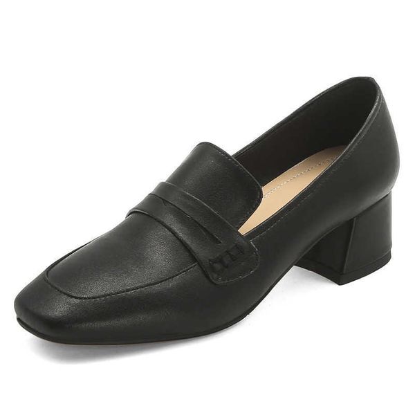 meotina high heels women pumps fashion chunky heel loafers shoes slip on round toe shoes lady spring big size 34-43 210608, Black
meotina high heels women pumps fashion chunky heel loafers shoes slip on round toe shoes lady spring big size 34-43 210608, Black