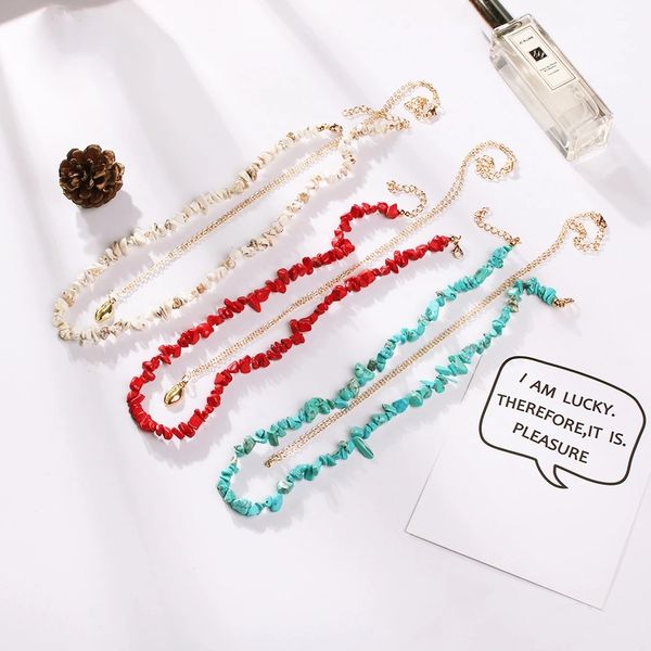 2 pcs/set ethnic pendant necklace blue/red stone za jewelry long chain necklace + metal shell pendant necklace bijoux femme gift, Silver
2 pcs/set ethnic pendant necklace blue/red stone za jewelry long chain necklace + metal shell pendant necklace bijoux femme gift, Silver