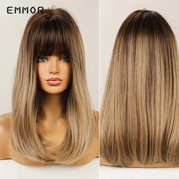 synthetic wigs emmor long wig middle part hair brown blonde cosplay natural wavy heat resistant for women daily, Black
synthetic wigs emmor long wig middle part hair brown blonde cosplay natural wavy heat resistant for women daily, Black