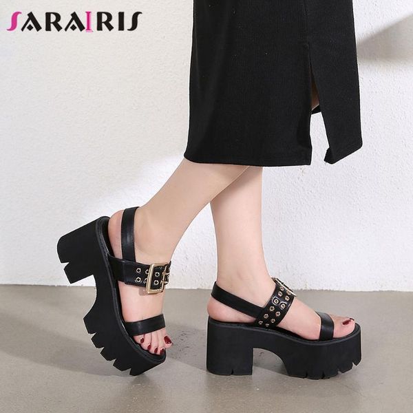 sandals sarairis black buckle strap platform punk women high heel gothic cool ladies shoes
sandals sarairis black buckle strap platform punk women high heel gothic cool ladies shoes