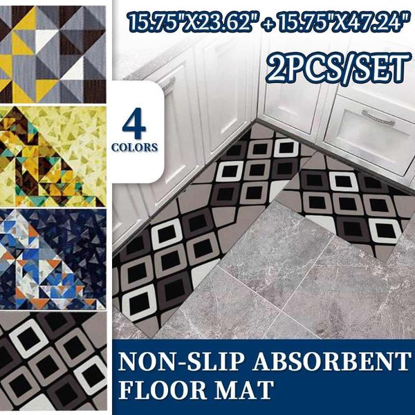 carpets 2pcs kitchen floor carpet mat modern geometric patternarea rug non-slip bathroom absorbent doormat pad
carpets 2pcs kitchen floor carpet mat modern geometric patternarea rug non-slip bathroom absorbent doormat pad