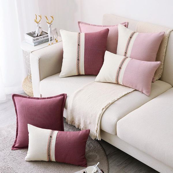 cushion/decorative pillow 3 piece set pillowcase cotton linen webbing lace cushion cover 30x50cm / 45x45cm sofa living room decoration
cushion/decorative pillow 3 piece set pillowcase cotton linen webbing lace cushion cover 30x50cm / 45x45cm sofa living room decoration