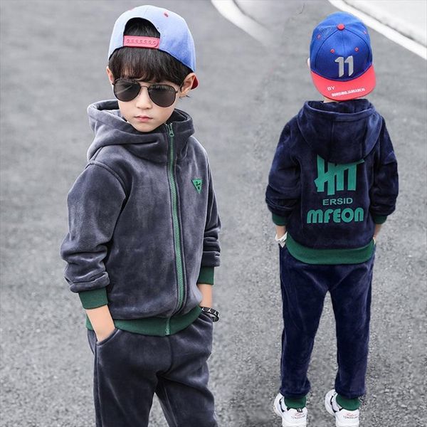arrival autumn and winter long sleeve childrens hooded knit denim suit boys clothing sets toddler tracksuit, White
arrival autumn and winter long sleeve childrens hooded knit denim suit boys clothing sets toddler tracksuit, White