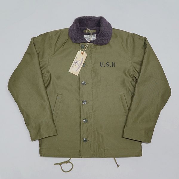 bob dong repro 40s i navy n-1 deck jacket back paint winter uniform usn men's coat 44 0wcc, Black;brown
bob dong repro 40s i navy n-1 deck jacket back paint winter uniform usn men's coat 44 0wcc, Black;brown
