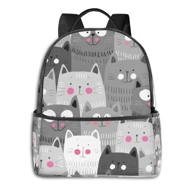 backpack classical simple women men canvas backpacks school bag for teenagers girls boycute cats (2) lapback pack travel
backpack classical simple women men canvas backpacks school bag for teenagers girls boycute cats (2) lapback pack travel