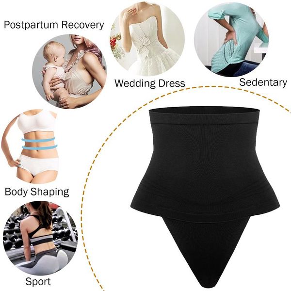 women's shapers women waist trainer girdle tummy control thong panties slimming body shaper fajas bulift briefs bodysuit underwear, Black;white
women's shapers women waist trainer girdle tummy control thong panties slimming body shaper fajas bulift briefs bodysuit underwear, Black;white