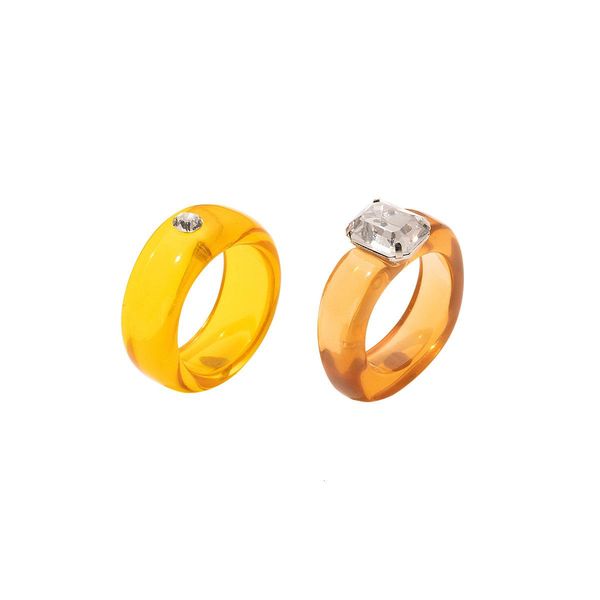 japanese and korean simple fashion transparent acrylic resin set women's french ins net red diamond ring, Silver
japanese and korean simple fashion transparent acrylic resin set women's french ins net red diamond ring, Silver