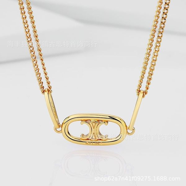 75%off outlet onlinesaijia 2021 new celi arc de necklace with french design brass plated chain k4bm, Silver
75%off outlet onlinesaijia 2021 new celi arc de necklace with french design brass plated chain k4bm, Silver
