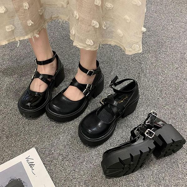 dress shoes 2021 women autumn lolita shoe platform soft pu leather japanese style ladies college student mary jane vintage, Black
dress shoes 2021 women autumn lolita shoe platform soft pu leather japanese style ladies college student mary jane vintage, Black