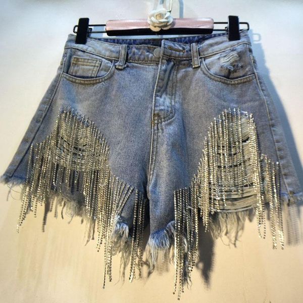 maternity bottoms 2021 spring summer rhinestone heavy tassels nail diamond beads high thin waist light blue denim shorts women, White
maternity bottoms 2021 spring summer rhinestone heavy tassels nail diamond beads high thin waist light blue denim shorts women, White