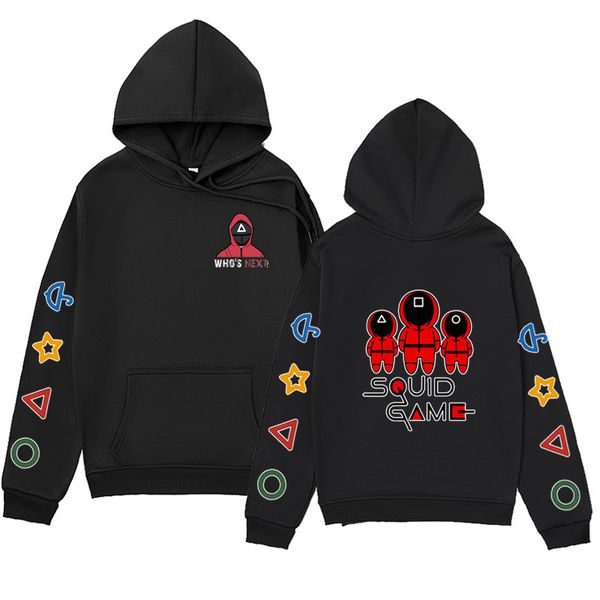 patterned men's 3d printing squid game hoodie one lucky day front man crew neck sweatshirt hoodie, Black
patterned men's 3d printing squid game hoodie one lucky day front man crew neck sweatshirt hoodie, Black