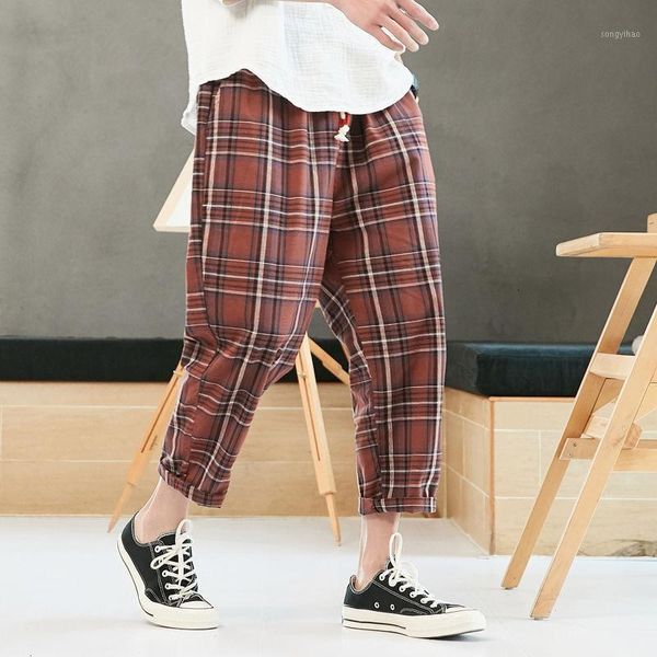 neploha men's plaid straight trousers man chinese style casual pants 2021 fashion oversize harajuku, Black
neploha men's plaid straight trousers man chinese style casual pants 2021 fashion oversize harajuku, Black