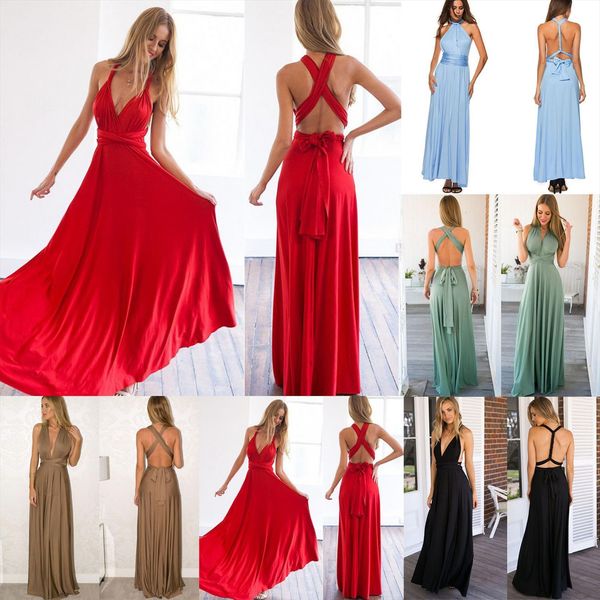 f multiway wrap women dresses convertible boho maxi club red bandage long party bridesmaids infinity robe, Black;gray
f multiway wrap women dresses convertible boho maxi club red bandage long party bridesmaids infinity robe, Black;gray
