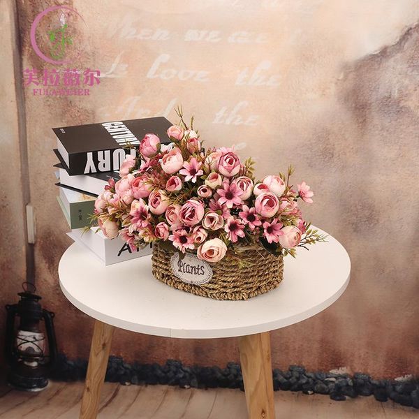 pink roses vases for home decoration accessories fake daisy plastic flower wedding decorative artificial flowers bouquet
pink roses vases for home decoration accessories fake daisy plastic flower wedding decorative artificial flowers bouquet