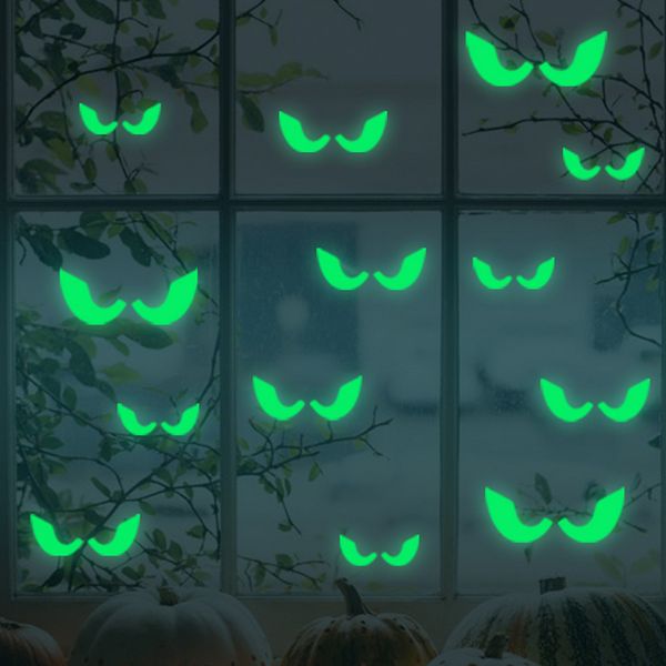glowing in the dark eyes wall glass sticker halloween decoration decals luminous home ornaments- green
glowing in the dark eyes wall glass sticker halloween decoration decals luminous home ornaments- green