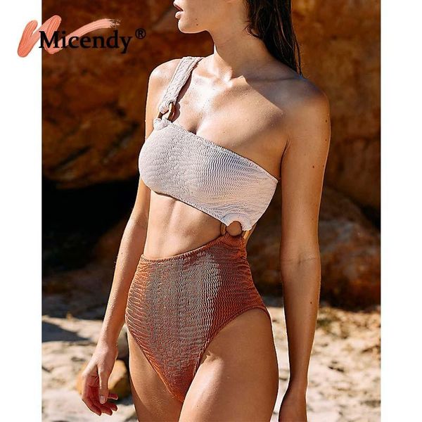 micendy one shoulder swimsuits women high waist swimwear female hollow bathing suits one piece suits ribbed monokinis ring
micendy one shoulder swimsuits women high waist swimwear female hollow bathing suits one piece suits ribbed monokinis ring