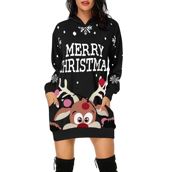 casual dresses christmas dress women pocket print hoodie long sleeve xmas straight sweatshirt vestidos #g3, Black;gray
casual dresses christmas dress women pocket print hoodie long sleeve xmas straight sweatshirt vestidos #g3, Black;gray