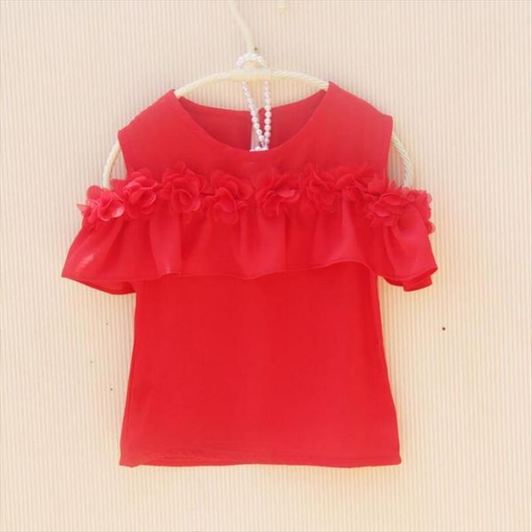 3 15 years summer baby toddler teenager girls blouse chiffon ruffles flower girl off shoulder kids shirt children clothes, White;black
3 15 years summer baby toddler teenager girls blouse chiffon ruffles flower girl off shoulder kids shirt children clothes, White;black