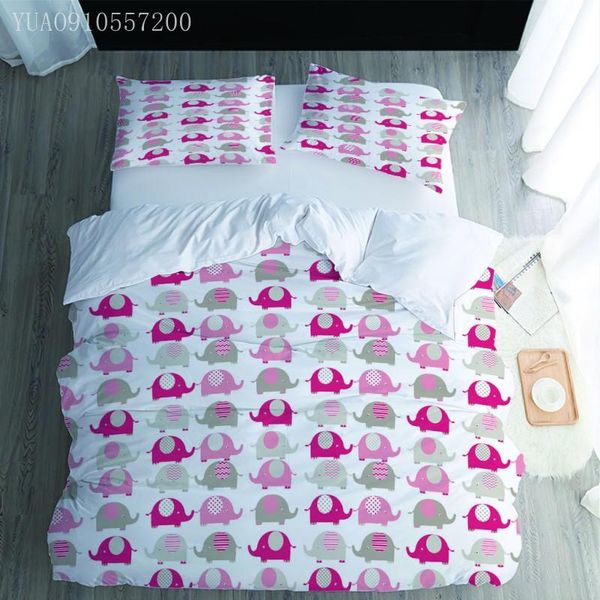 bedding sets fashion set 2/3pcs cartoon elephant 3d digital printed duvet cover us/eu/au size for boys girls bedroom bed linings
bedding sets fashion set 2/3pcs cartoon elephant 3d digital printed duvet cover us/eu/au size for boys girls bedroom bed linings