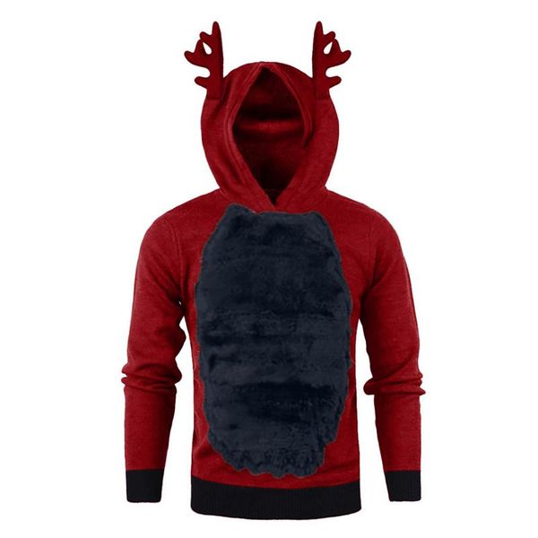 men's jackets autumn plus velvet sports winter fashion xmas ears hooded men sweetshirts warm clothing christmas gift, Black;brown
men's jackets autumn plus velvet sports winter fashion xmas ears hooded men sweetshirts warm clothing christmas gift, Black;brown