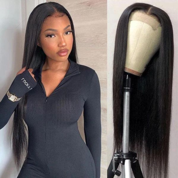 straight lace front human hair wigs for black women pre plucked brazilian straight lace frontal wig 4x4 closure wig, Black;brown
straight lace front human hair wigs for black women pre plucked brazilian straight lace frontal wig 4x4 closure wig, Black;brown