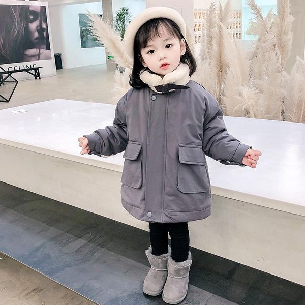 down coat 2021 winter girls coats warm plush thicken children parkas cotton jackets outdoor windproof kids outerwear student clothing, Blue;gray
down coat 2021 winter girls coats warm plush thicken children parkas cotton jackets outdoor windproof kids outerwear student clothing, Blue;gray