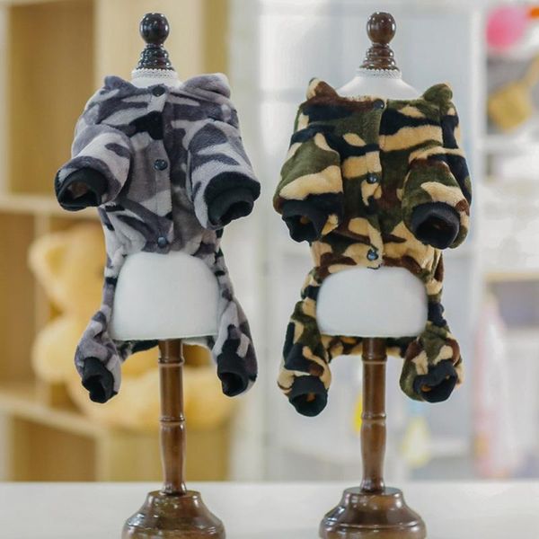 dog apparel camouflage thick plush winter clothes costume four legs hooded chihuahua pug pets dogs clothing for small pet supplies
dog apparel camouflage thick plush winter clothes costume four legs hooded chihuahua pug pets dogs clothing for small pet supplies