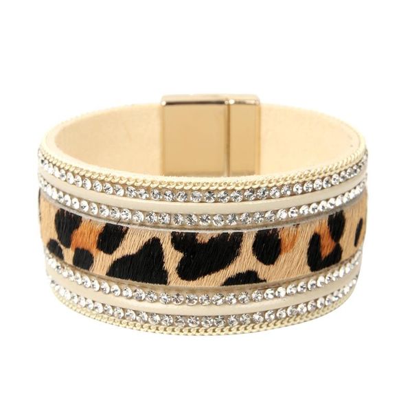 bangle horse hair leopard print bracelet female jewelry exaggerated wild personality domineering for women, Black
bangle horse hair leopard print bracelet female jewelry exaggerated wild personality domineering for women, Black