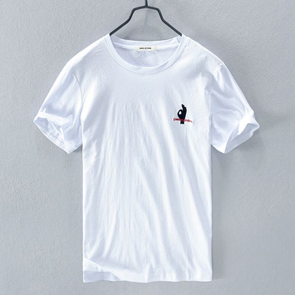 2021 new embroidery cartoon stitching short-sleeved linen t-shirt casual round neck t shirt for men white trend tshirt mens chemise crzg, White;black
2021 new embroidery cartoon stitching short-sleeved linen t-shirt casual round neck t shirt for men white trend tshirt mens chemise crzg, White;black