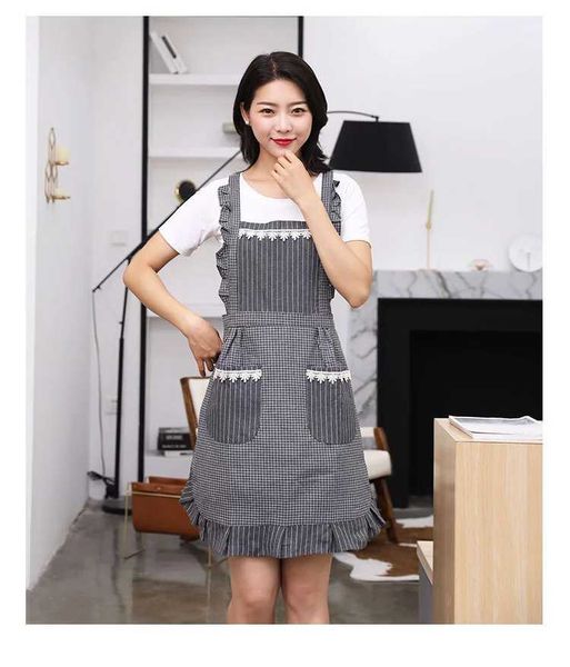pure cotton household kitchen apron waterproof double-layer cooking clothes oil-proof cute princess waist skirt-style overalls
pure cotton household kitchen apron waterproof double-layer cooking clothes oil-proof cute princess waist skirt-style overalls