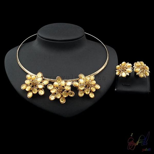 earrings & necklace yulaili beautiful the flowers are resplendent resin has three pendants collar brooch jewelry set, Silver
earrings & necklace yulaili beautiful the flowers are resplendent resin has three pendants collar brooch jewelry set, Silver