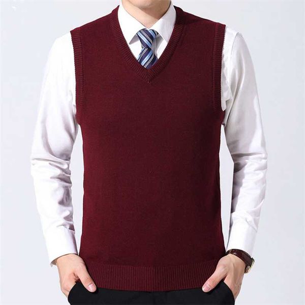 men's vests 2021 autumn winter mens casual slim fit sleeveless knitted vest sweater casaco masculino jacket gilet chaleco v neck blusas, Black;white
men's vests 2021 autumn winter mens casual slim fit sleeveless knitted vest sweater casaco masculino jacket gilet chaleco v neck blusas, Black;white