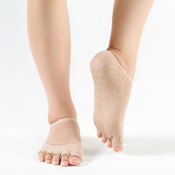 sports socks 2021 breathable non-skid women's yoga open toe er half forefoot padded cushion, Black
sports socks 2021 breathable non-skid women's yoga open toe er half forefoot padded cushion, Black